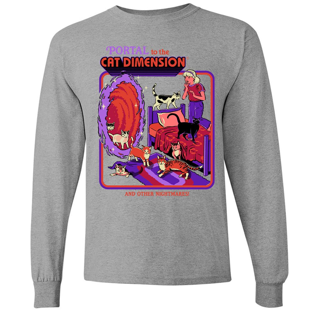 Long Sleeve T-Shirt - XQD4R9AH - Graphite Heather - 6