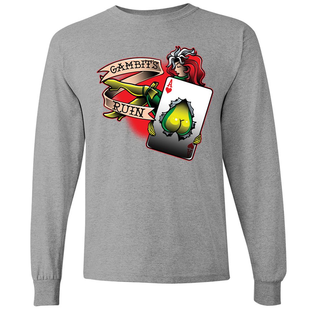 Long Sleeve T-Shirt - RSYKXG1J - Graphite Heather - 6