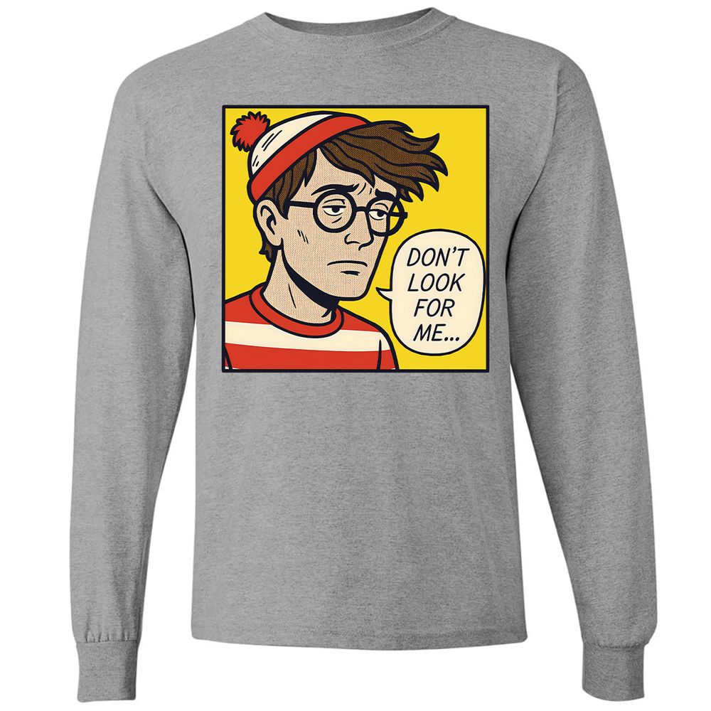 Long Sleeve T-Shirt - NQSVM9PG - Graphite Heather - 6