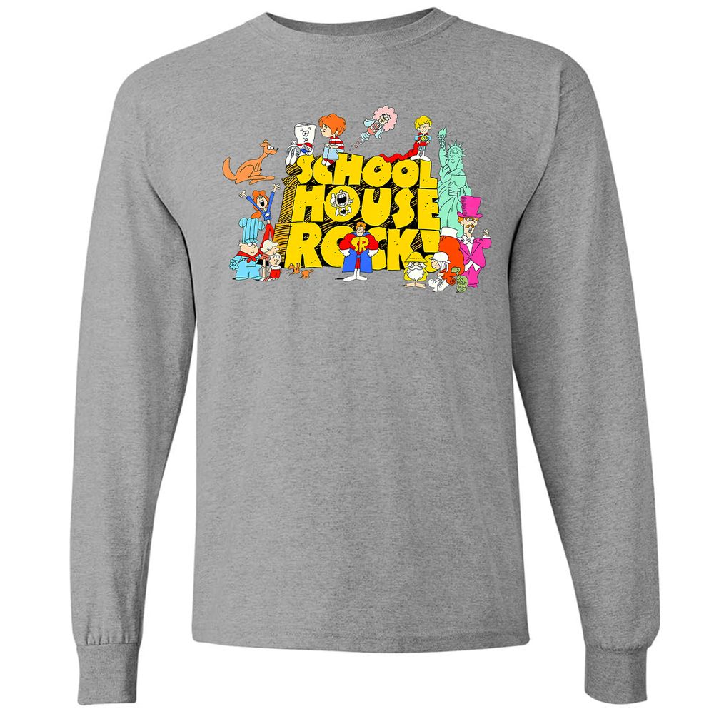 Long Sleeve T-Shirt - WR9LQ7H8 - Graphite Heather - 6