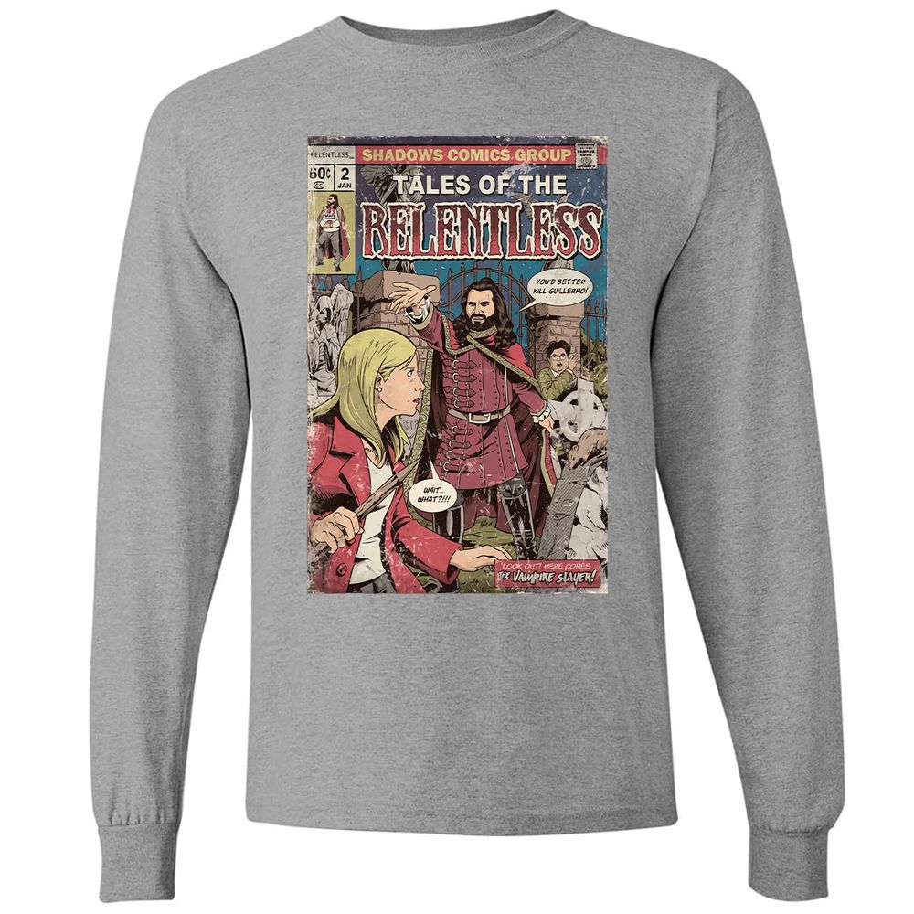 Long Sleeve T-Shirt - ALLQZLDL - Graphite Heather - 6