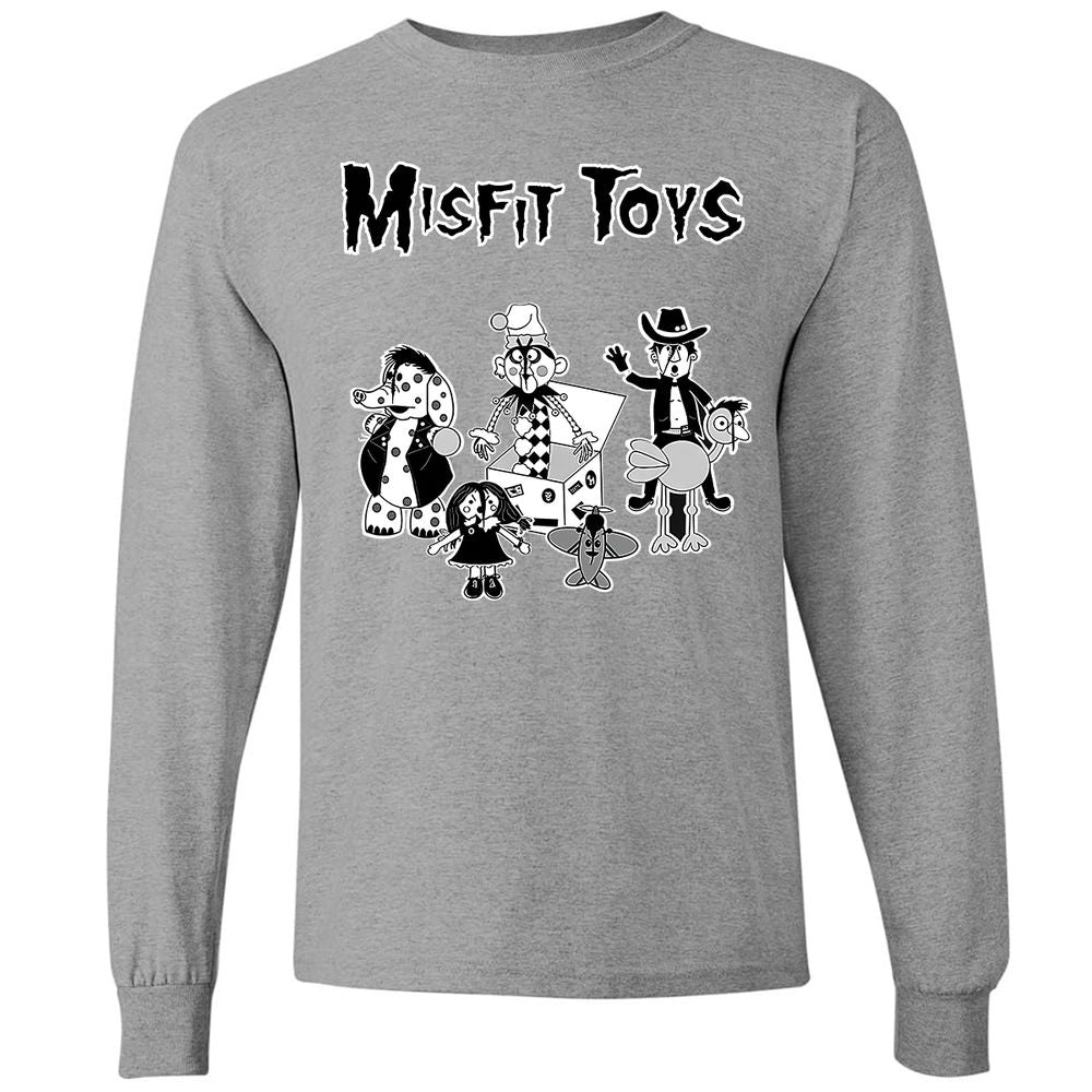 Long Sleeve T-Shirt - QFQV8SL2 - Graphite Heather - 6