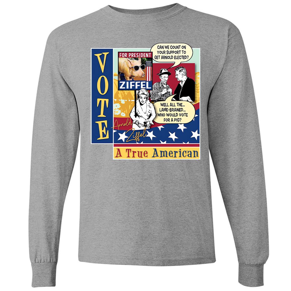 Long Sleeve T-Shirt - R9LD3NWZ - Graphite Heather - 6