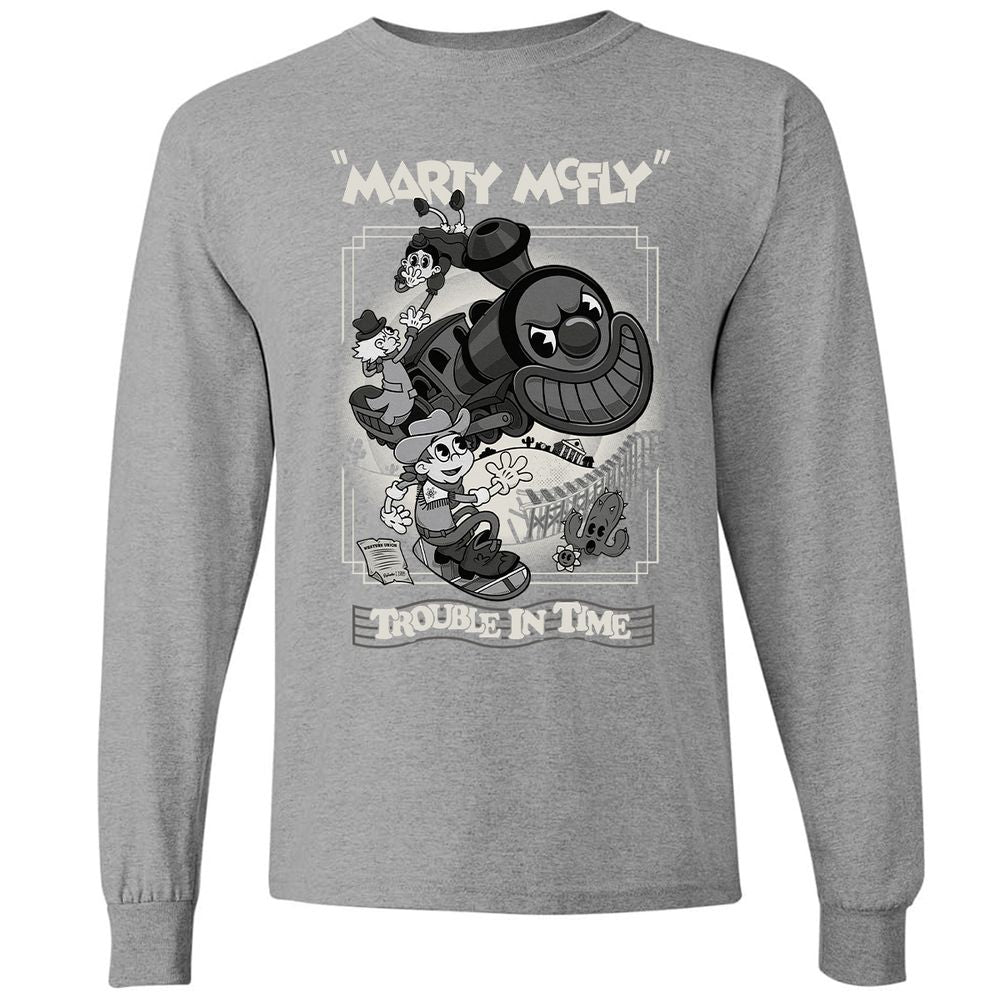 Long Sleeve T-Shirt - 4M5R75AM - Graphite Heather - 6