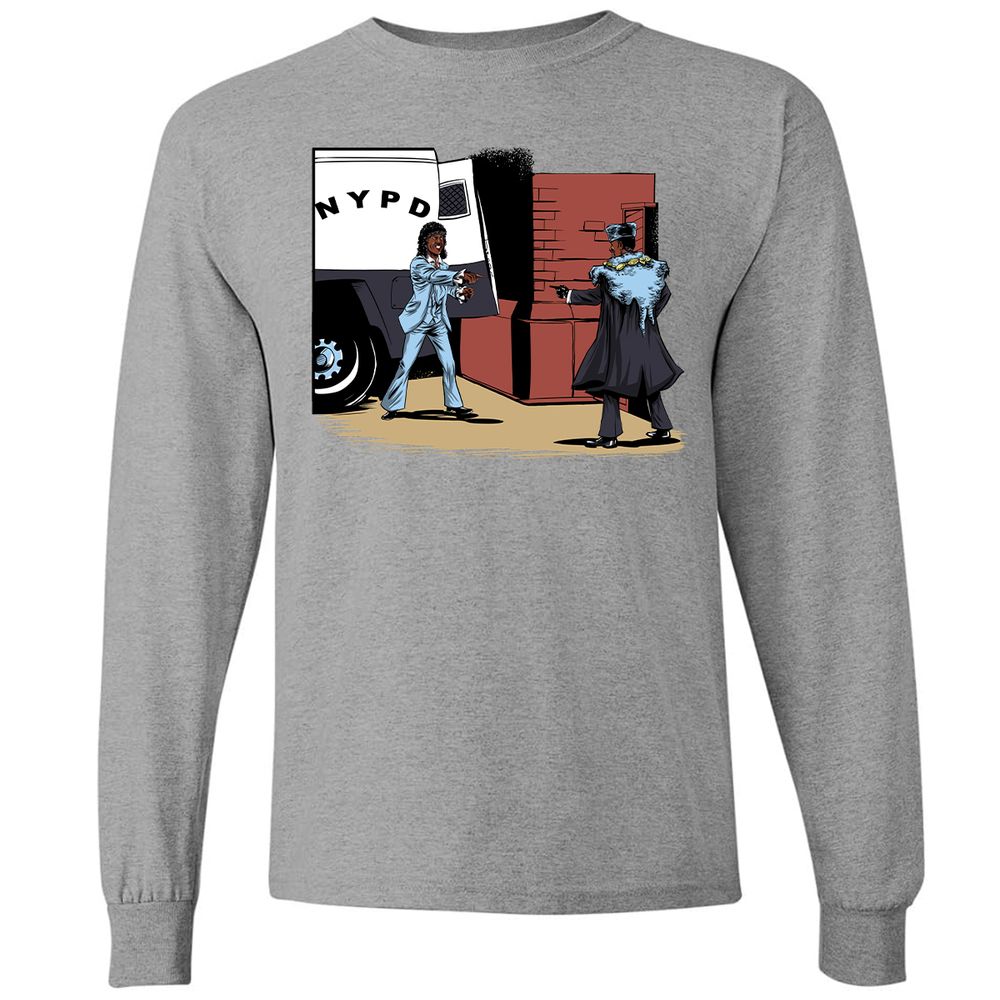 Long Sleeve T-Shirt - 8MY8S2XJ - Graphite Heather - 6