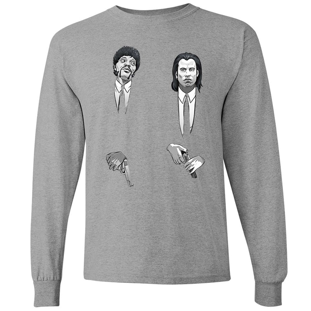 Long Sleeve T-Shirt - RQS1FHV1 - Graphite Heather - 6