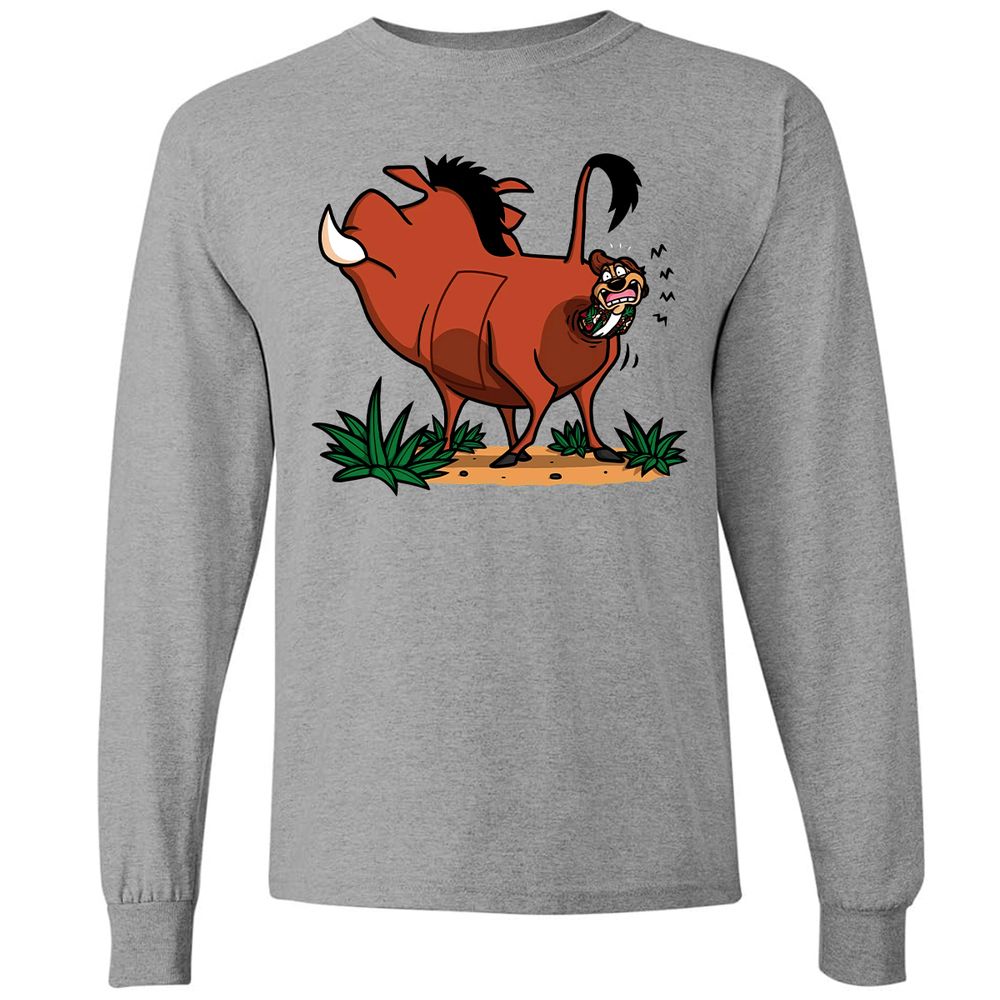 Long Sleeve T-Shirt - 9EVE3PF1 - Graphite Heather - 6