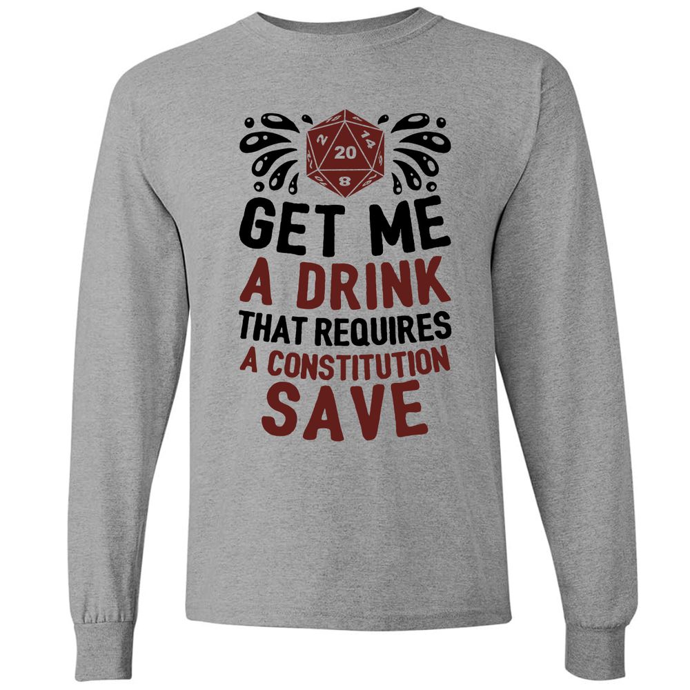 Long Sleeve T-Shirt - 5T3GSAAA - Graphite Heather - 6