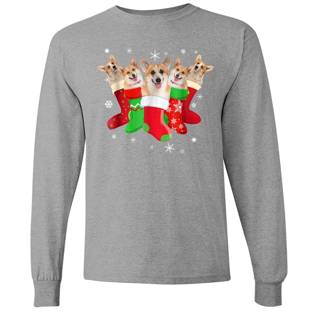 Long Sleeve T-Shirt - 1DFK3GPN - Graphite Heather - 6