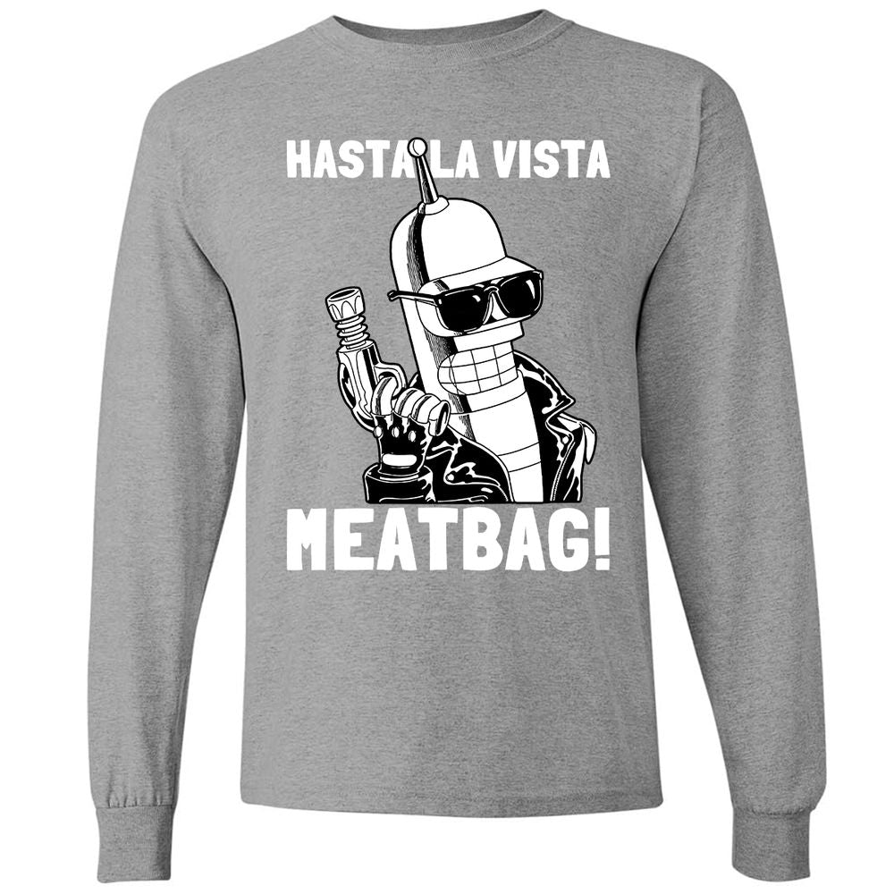 Long Sleeve T-Shirt - GX75XDAA - Graphite Heather - 6