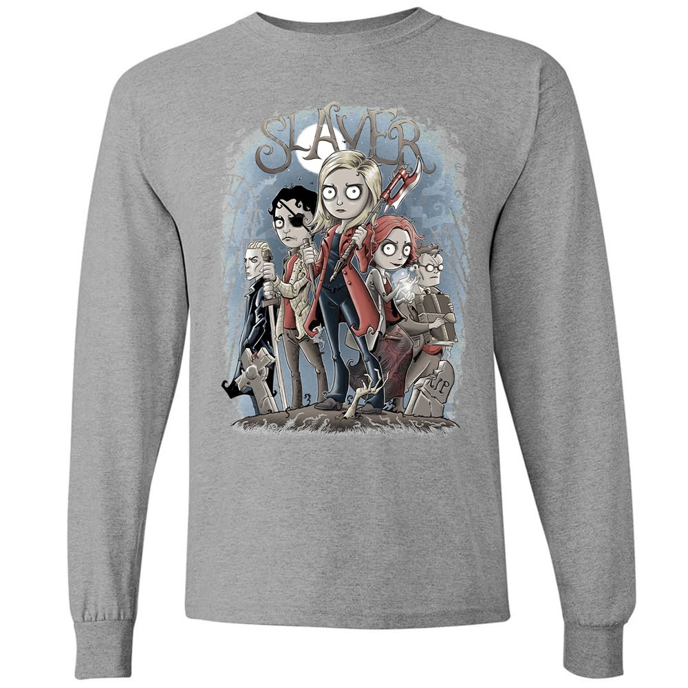 Long Sleeve T-Shirt - 6CUDQMPZ - Graphite Heather - 6