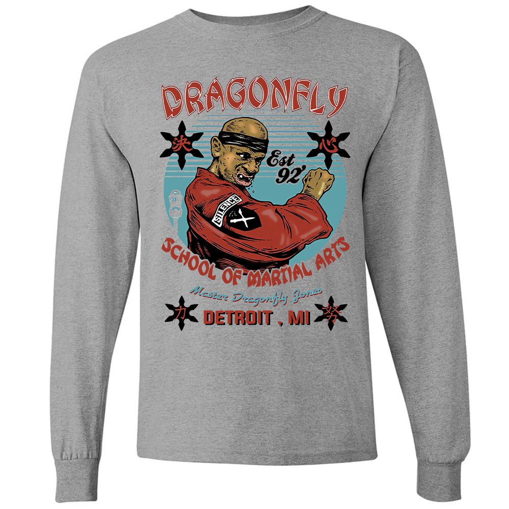 Long Sleeve T-Shirt - LM9KY8XR - Graphite Heather - 6