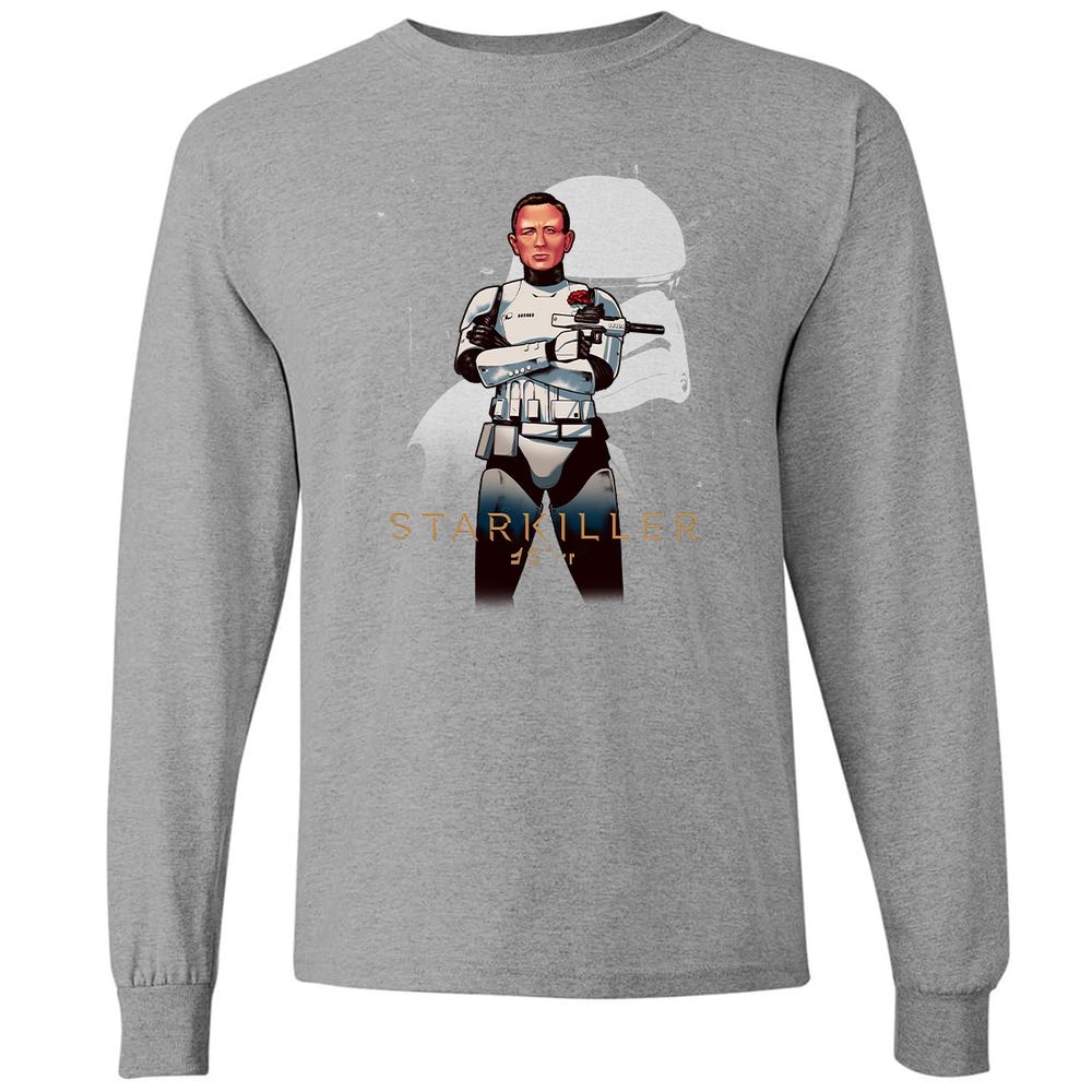 Long Sleeve T-Shirt - HF5DWHKP - Graphite Heather - 6