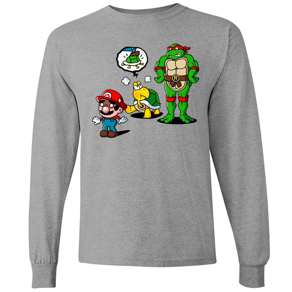 Long Sleeve T-Shirt - MERAEW3Y - Graphite Heather - 6