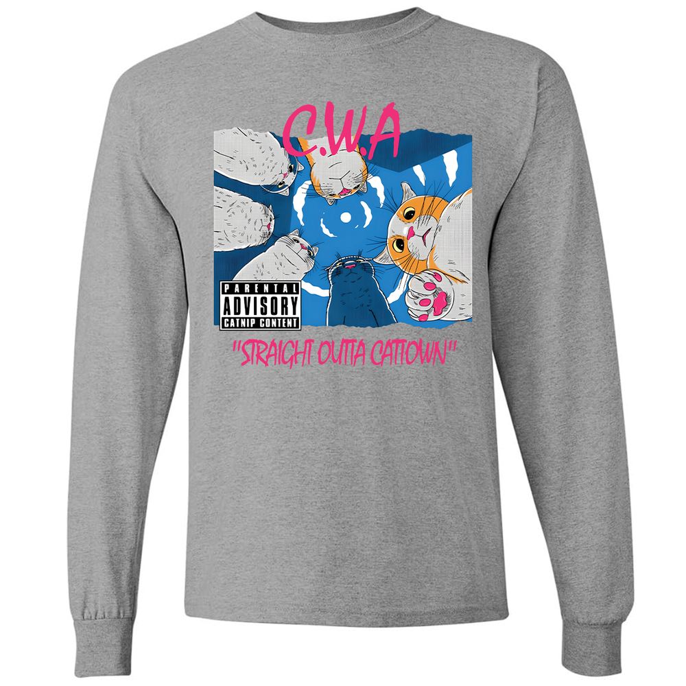 Long Sleeve T-Shirt - K7FUBXG5 - Graphite Heather - 6