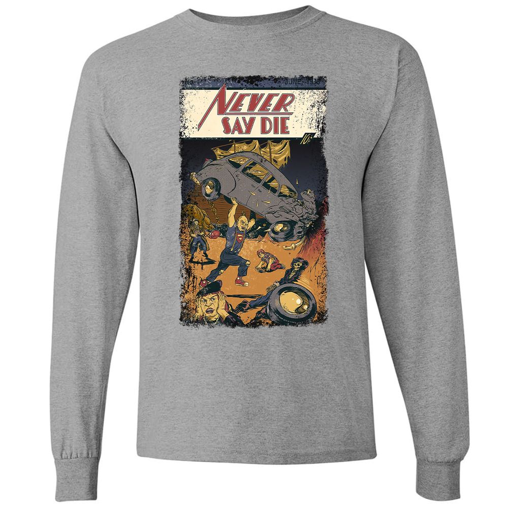 Long Sleeve T-Shirt - SA41AZAH - Graphite Heather - 6