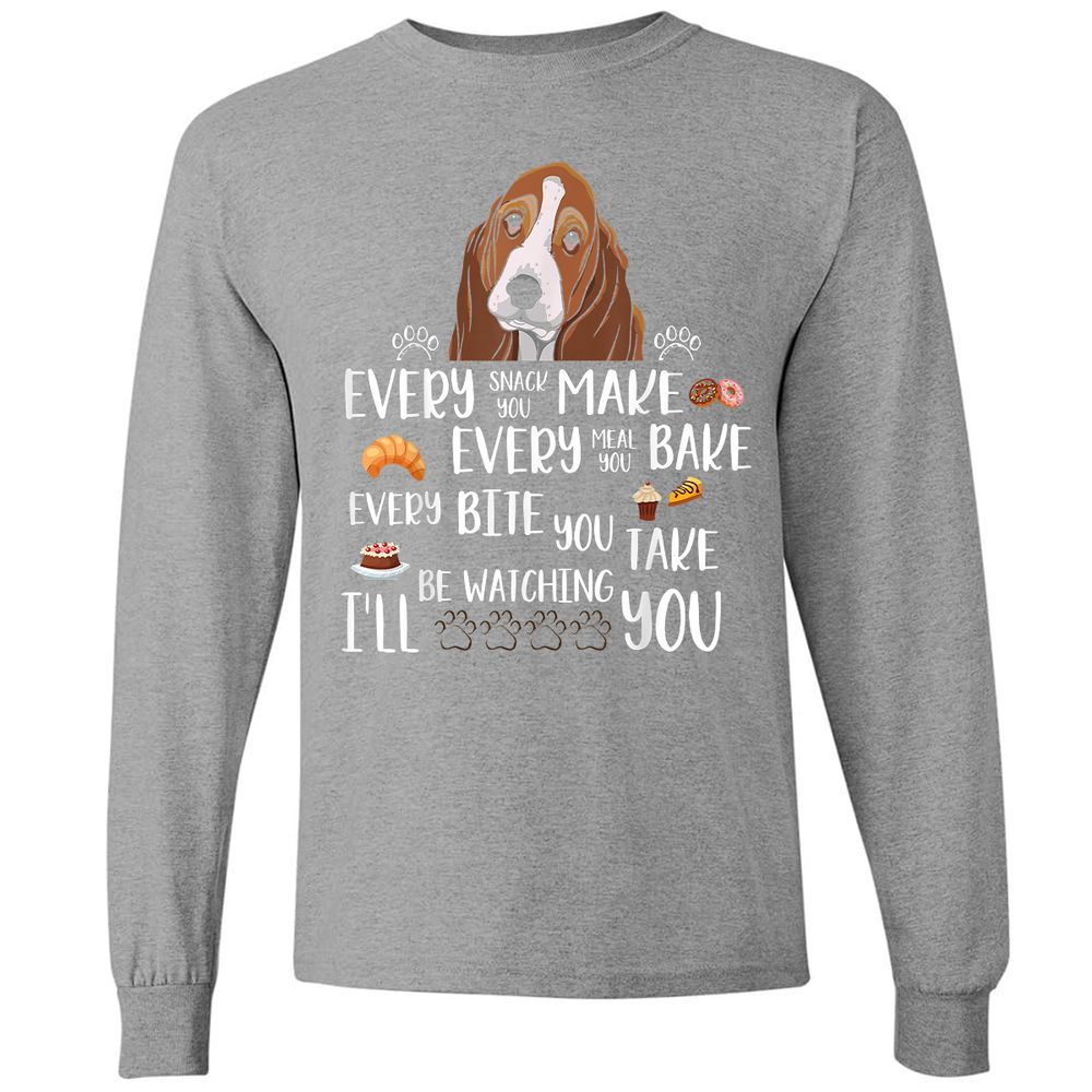 Long Sleeve T-Shirt - 6QU2GD4M - Graphite Heather - 6