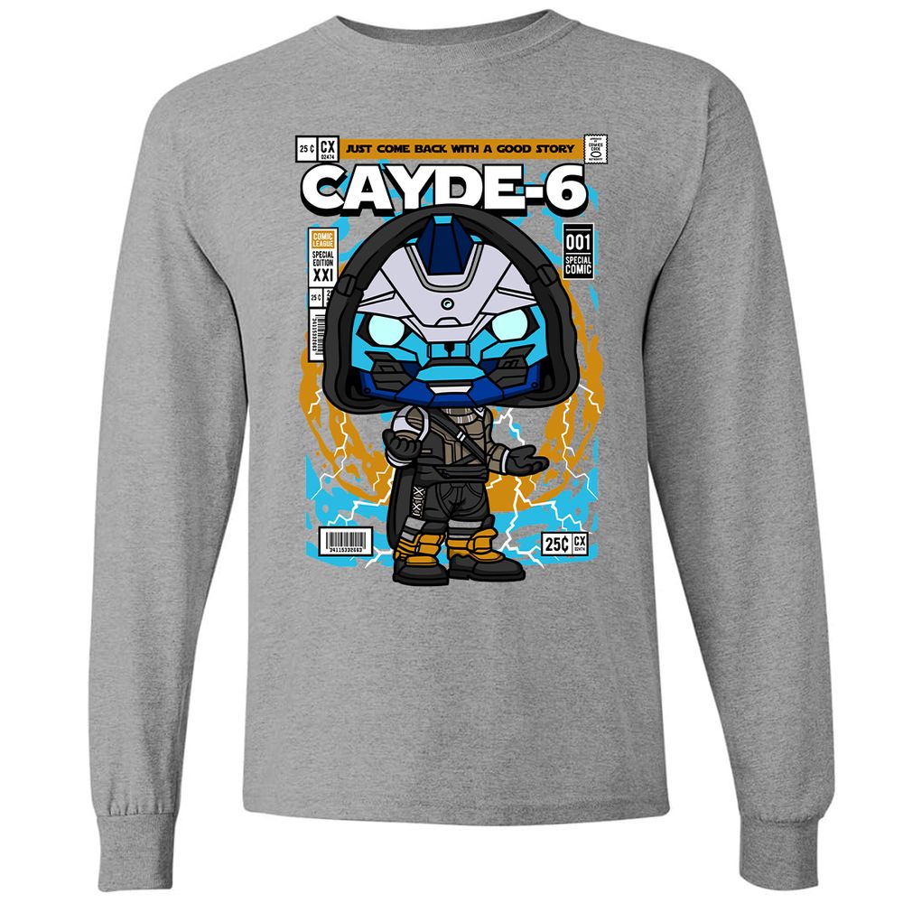Long Sleeve T-Shirt - 84EP2FNF - Graphite Heather - 6