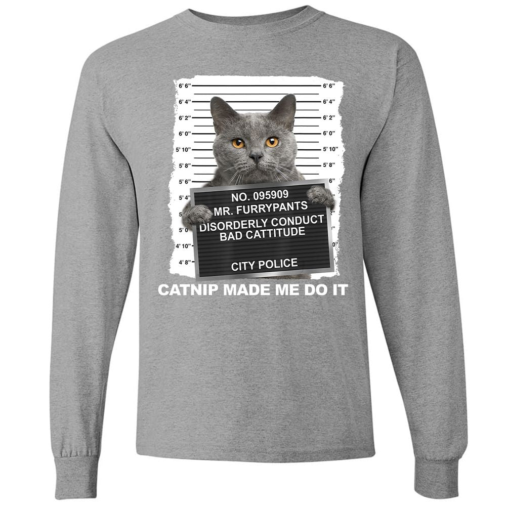 Long Sleeve T-Shirt - TY3N1L5E - Graphite Heather - 6