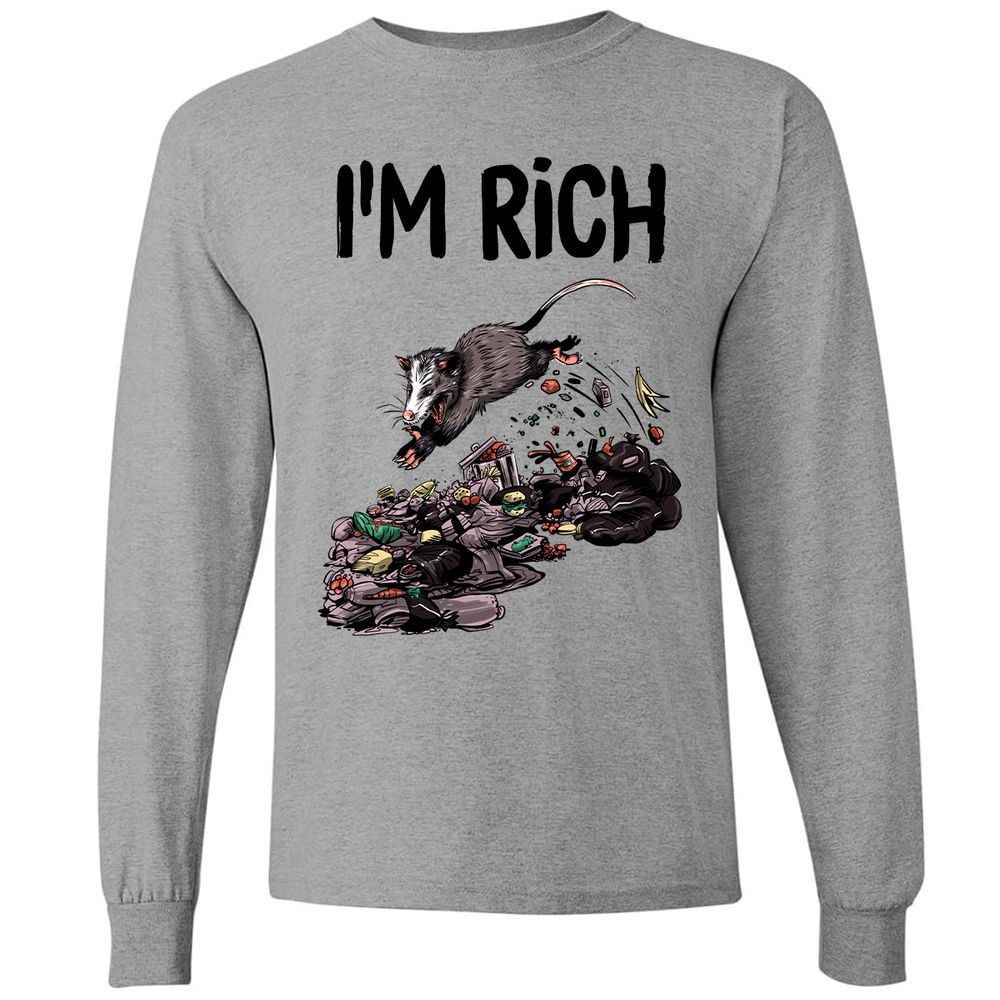 Long Sleeve T-Shirt - KTV3M69T - Graphite Heather - 6