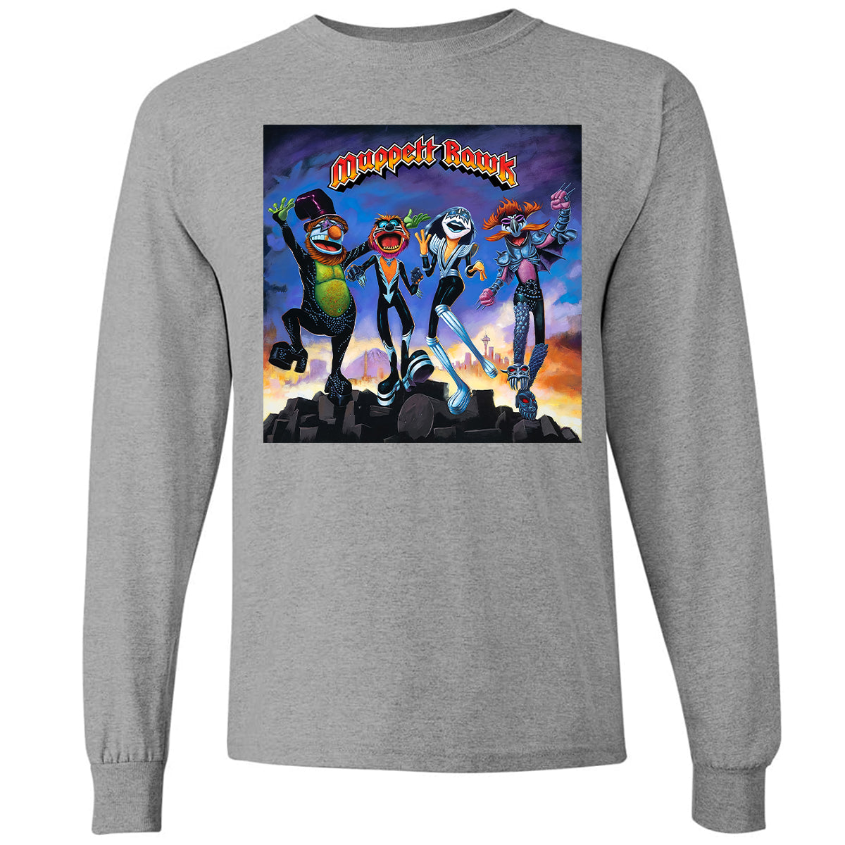 Long Sleeve T-Shirt - QKVUGCVQ - Graphite Heather - 6