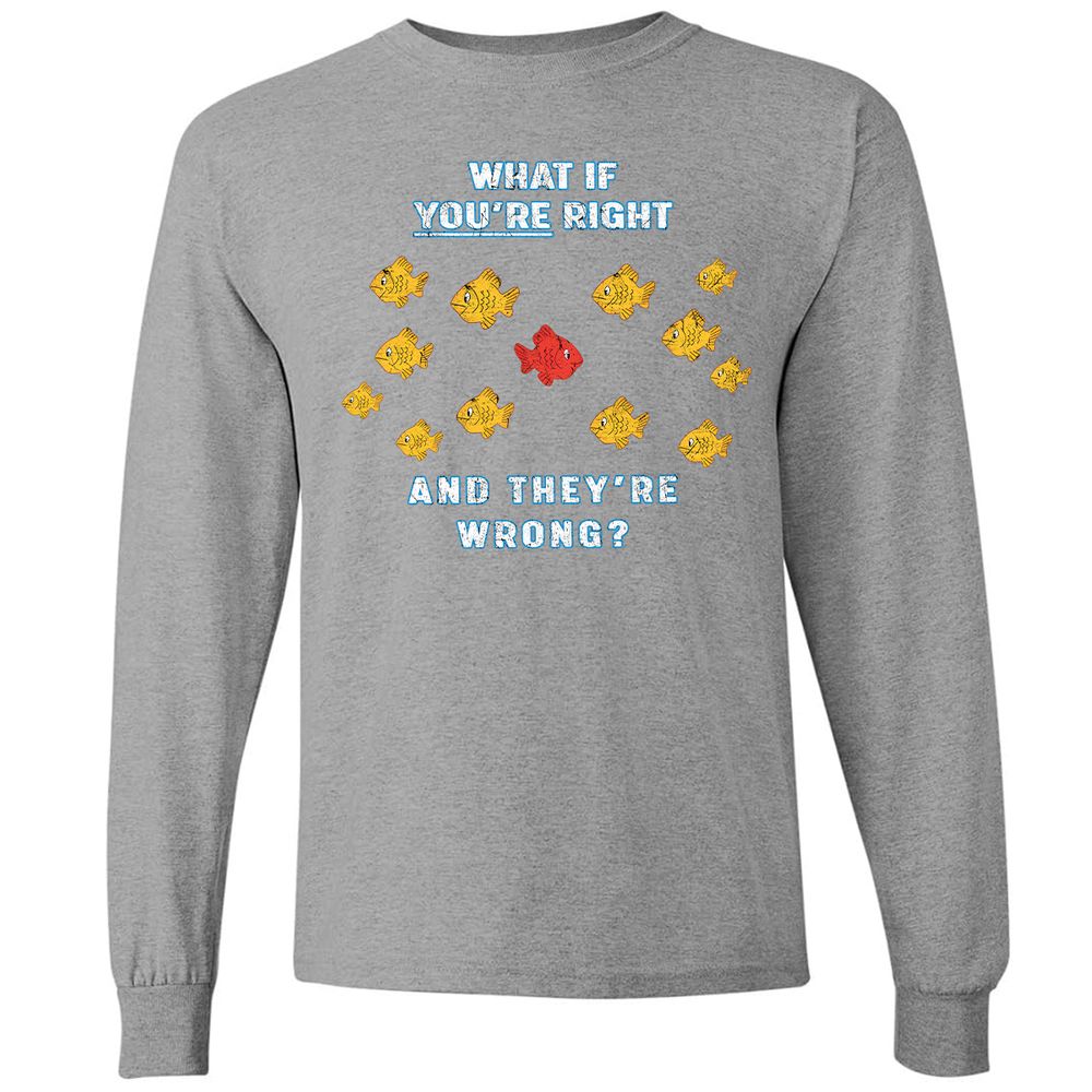 Long Sleeve T-Shirt - 73N43J7Q - Graphite Heather - 6