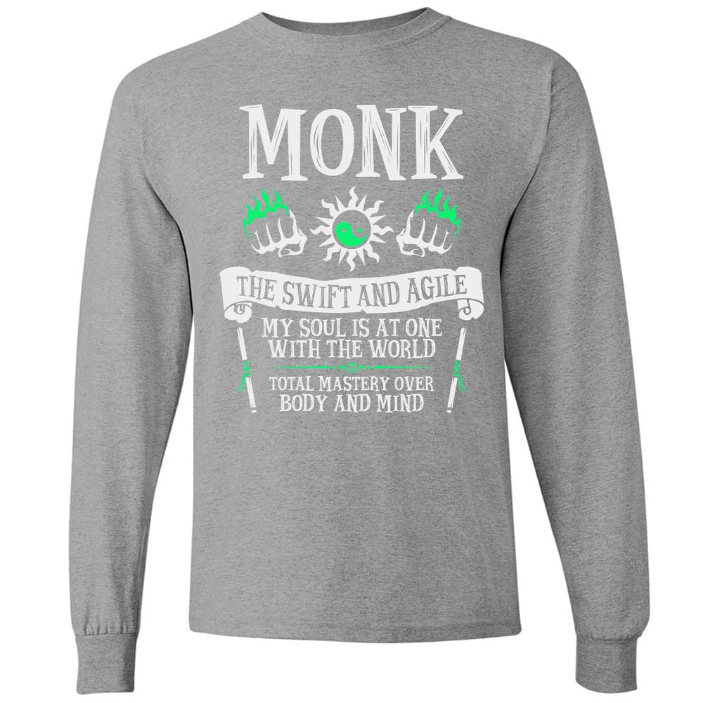 Long Sleeve T-Shirt - 1Y61H9TK - Graphite Heather - 6