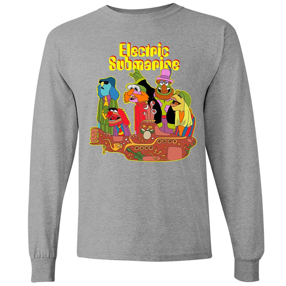Long Sleeve T-Shirt - ATH94HUB - Graphite Heather - 6