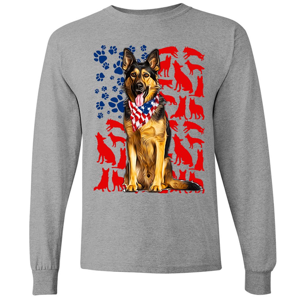 Long Sleeve T-Shirt - JUSGPTV1 - Graphite Heather - 6