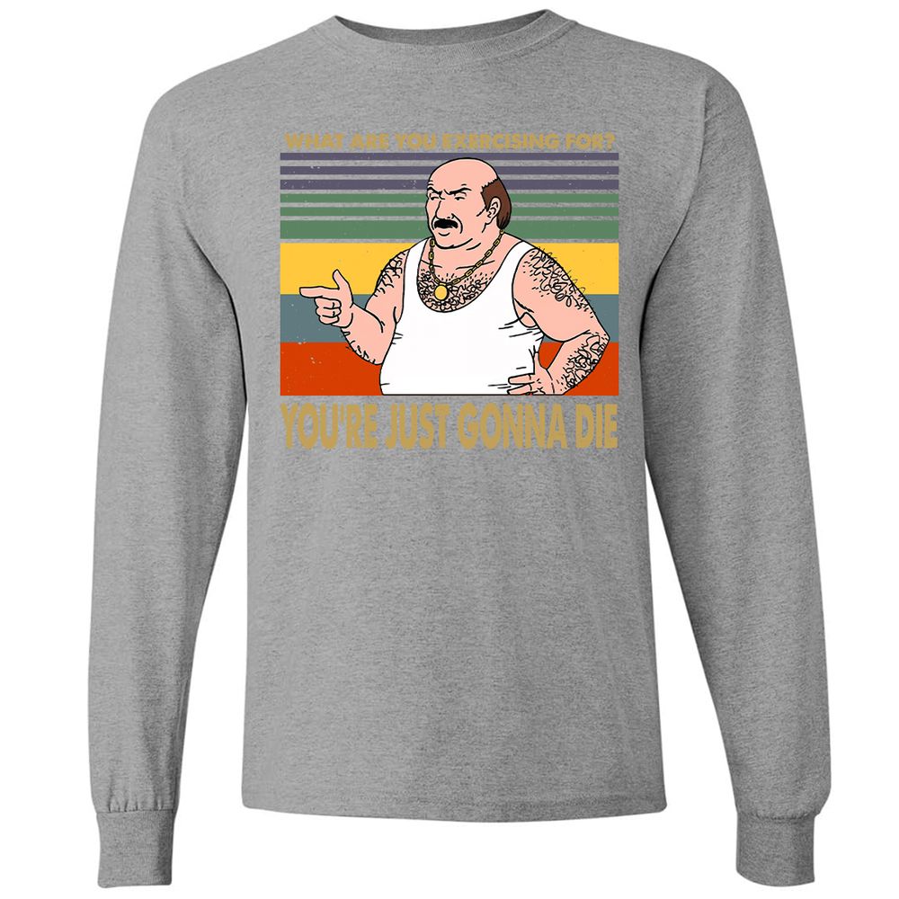 Long Sleeve T-Shirt - BCX3583Q - Graphite Heather - 6