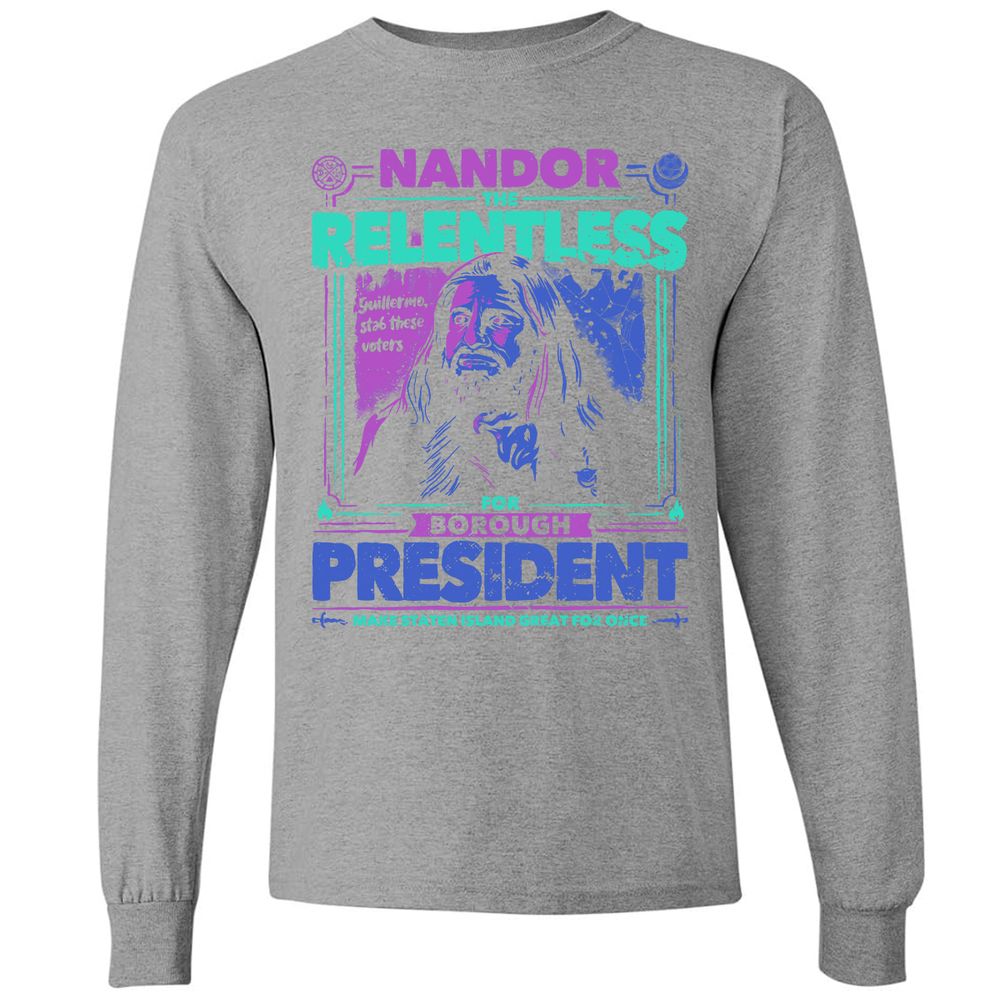 Long Sleeve T-Shirt - 4SBKCLRY - Graphite Heather - 6