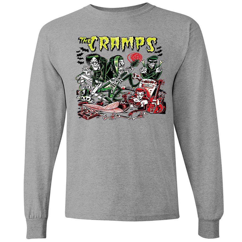 Long Sleeve T-Shirt - Z1FQWQGG - Graphite Heather - 6