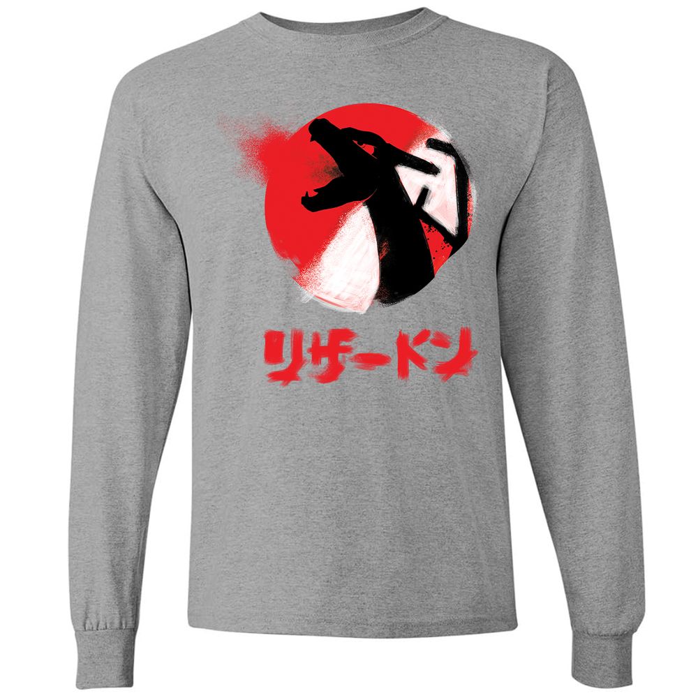 Long Sleeve T-Shirt - T7A8PYXM - Graphite Heather - 6