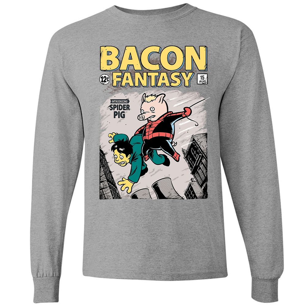 Long Sleeve T-Shirt - LLA2ME4K - Graphite Heather - 6