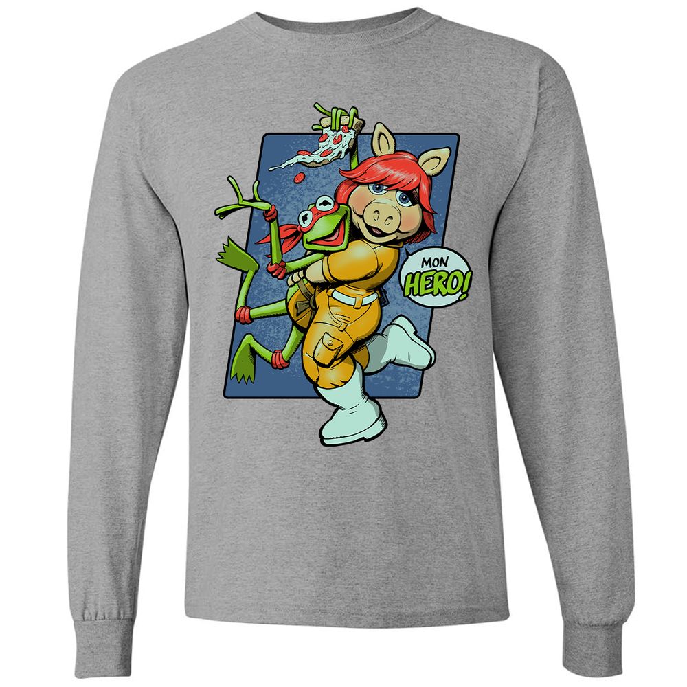 Long Sleeve T-Shirt - RSJXVDEK - Graphite Heather - 6