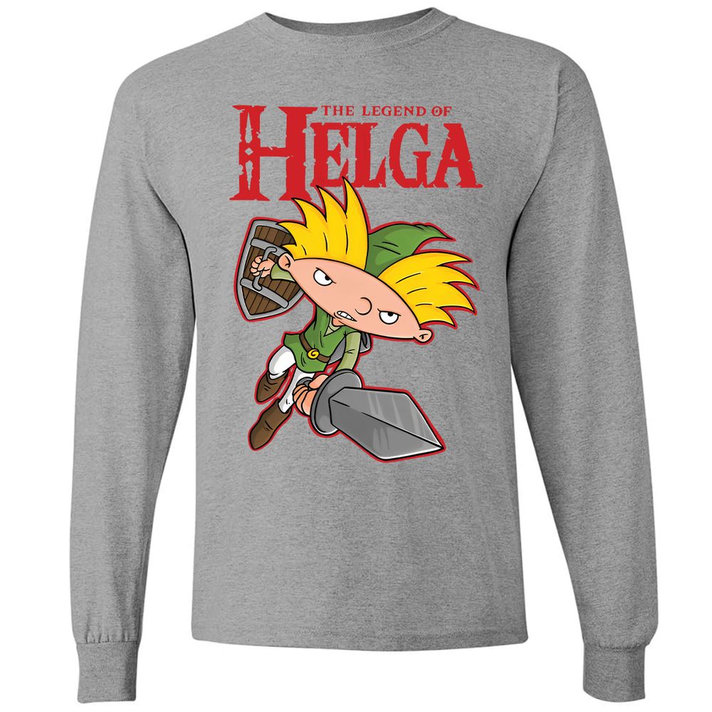 Long Sleeve T-Shirt - 8K37JQFM - Graphite Heather - 6