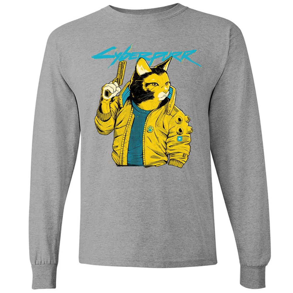 Long Sleeve T-Shirt - HF664LDU - Graphite Heather - 6