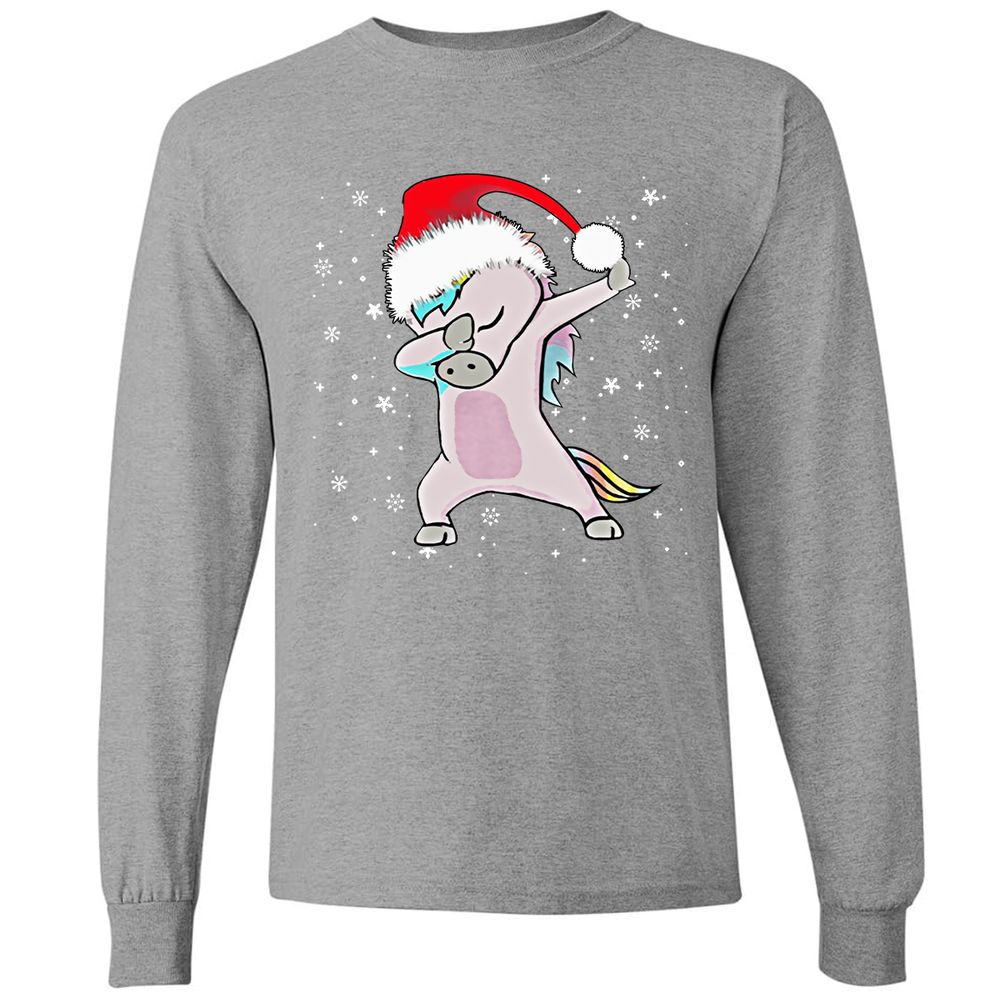 Long Sleeve T-Shirt - HN5HP4SJ - Graphite Heather - 6