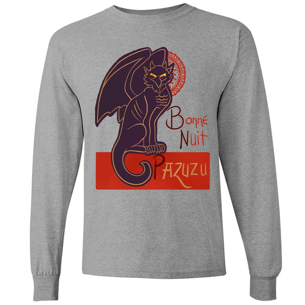 Long Sleeve T-Shirt - ZBBQSZXZ - Graphite Heather - 6
