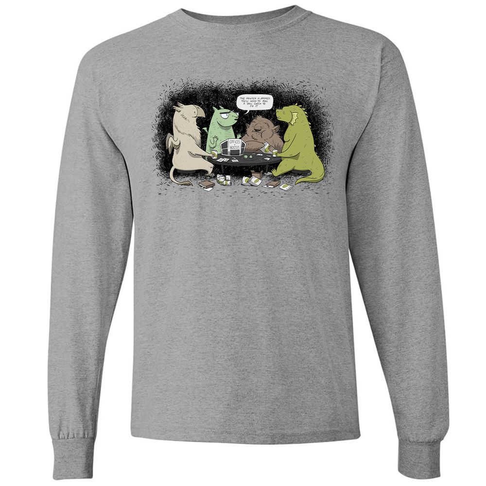 Long Sleeve T-Shirt - BKELXVGW - Graphite Heather - 6