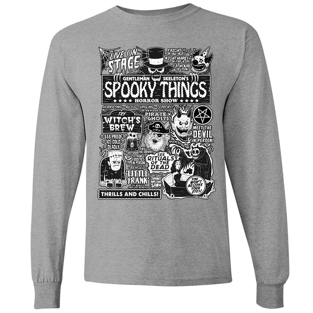 Long Sleeve T-Shirt - P1VR3SFB - Graphite Heather - 6