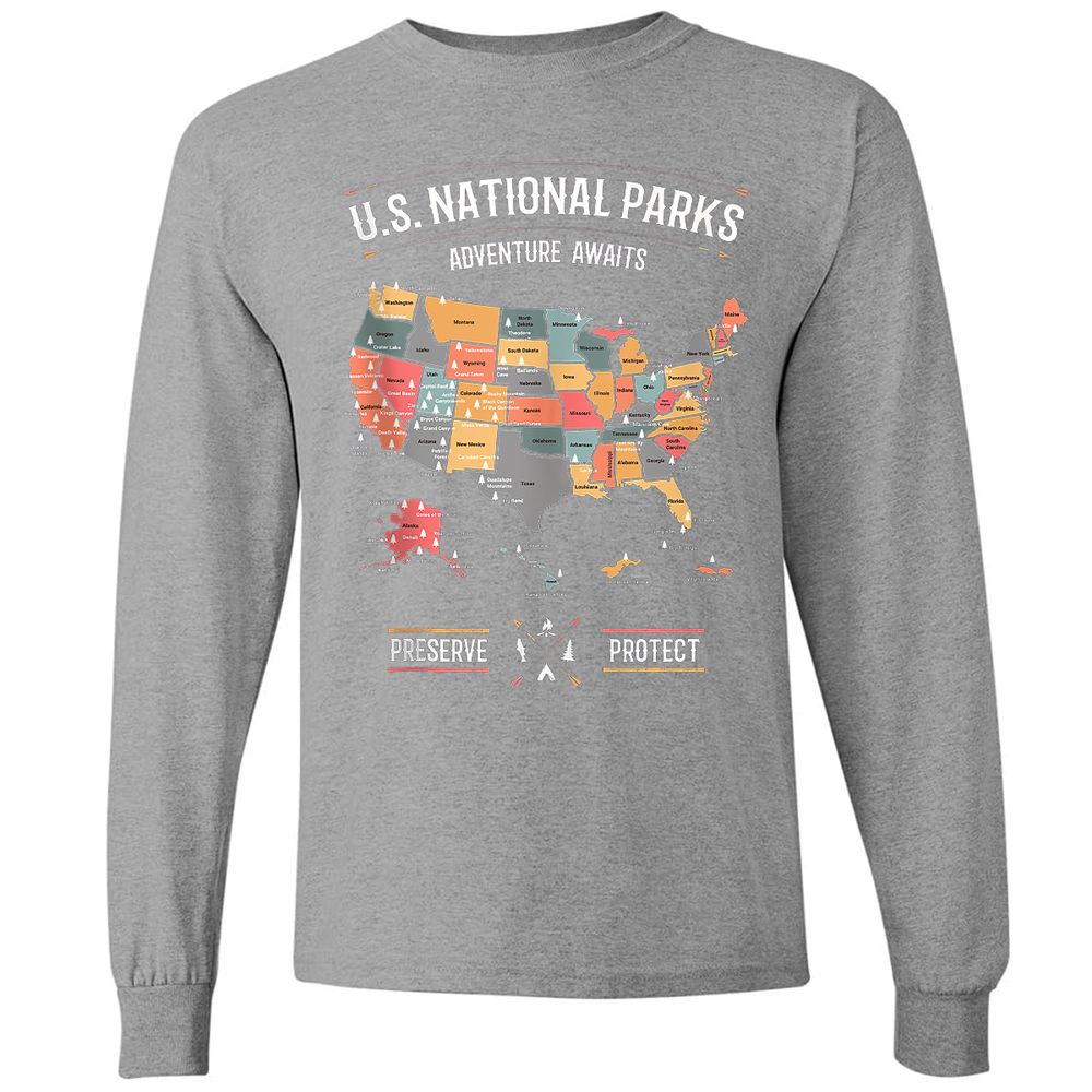 Long Sleeve T-Shirt - J13GK4VF - Graphite Heather - 6