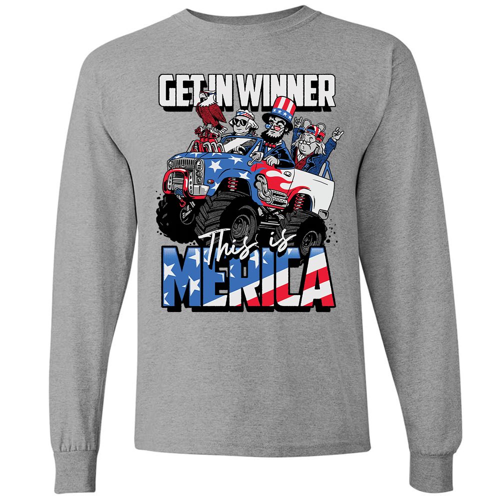 Long Sleeve T-Shirt - 1HUGY4HB - Graphite Heather - 6