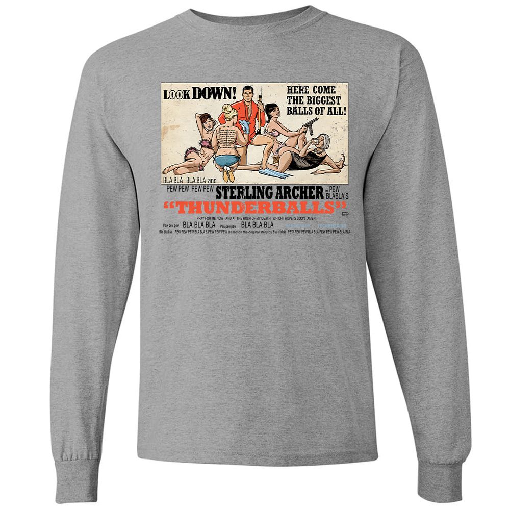 Long Sleeve T-Shirt - MT4PMULU - Graphite Heather - 6