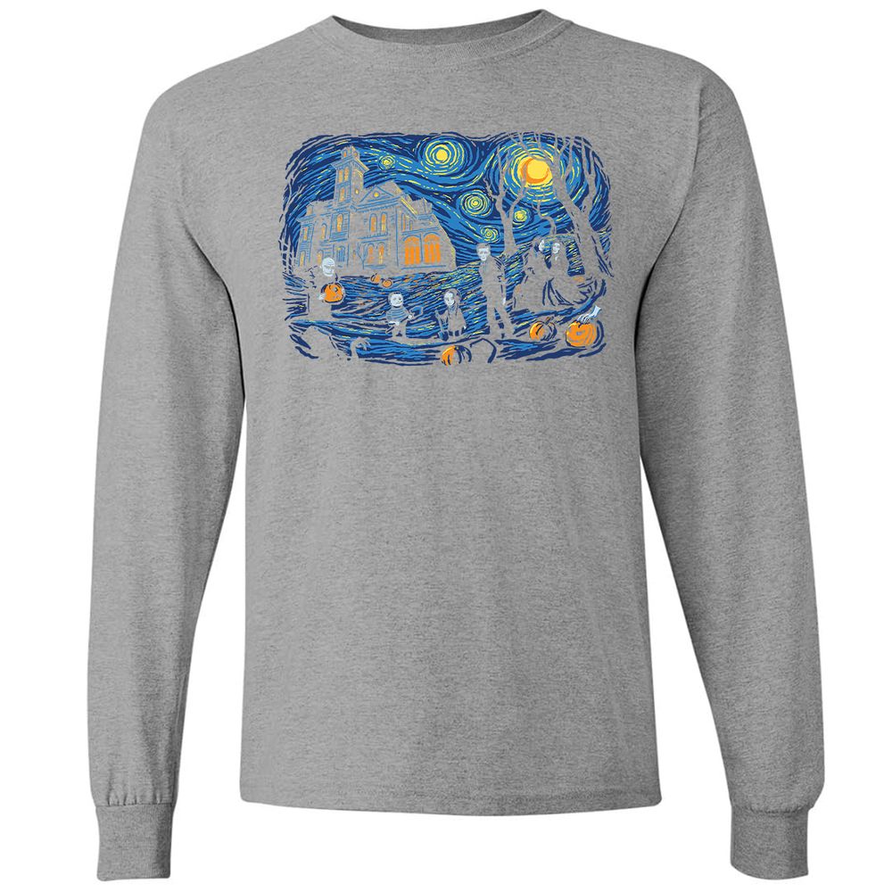 Long Sleeve T-Shirt - E9W7VKMY - Graphite Heather - 6
