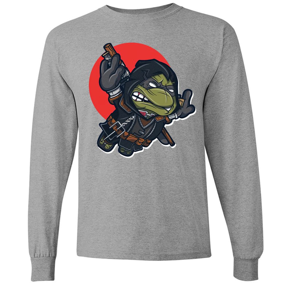 Long Sleeve T-Shirt - Z8V16S9N - Graphite Heather - 6