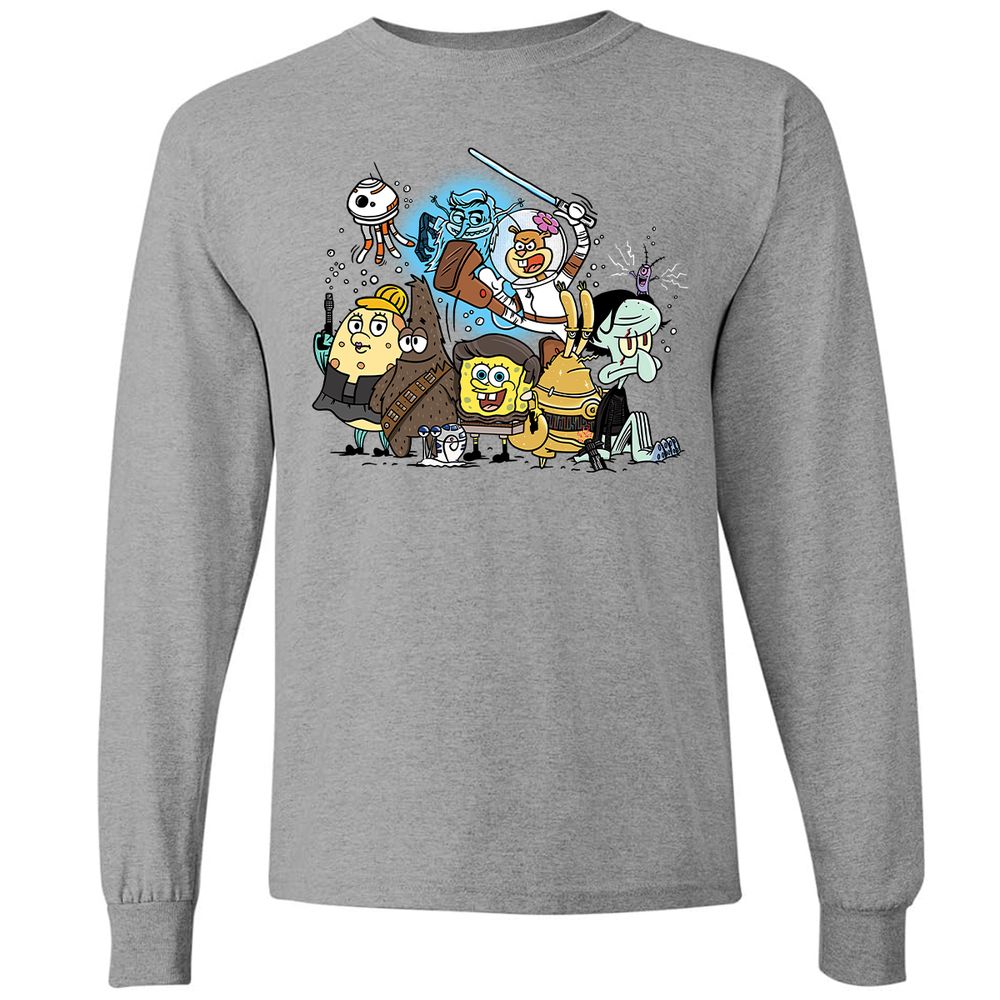 Long Sleeve T-Shirt - A5HBBW1X - Graphite Heather - 6