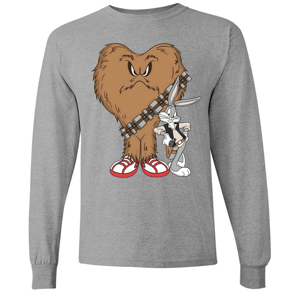 Long Sleeve T-Shirt - FYP5A8FZ - Graphite Heather - 6