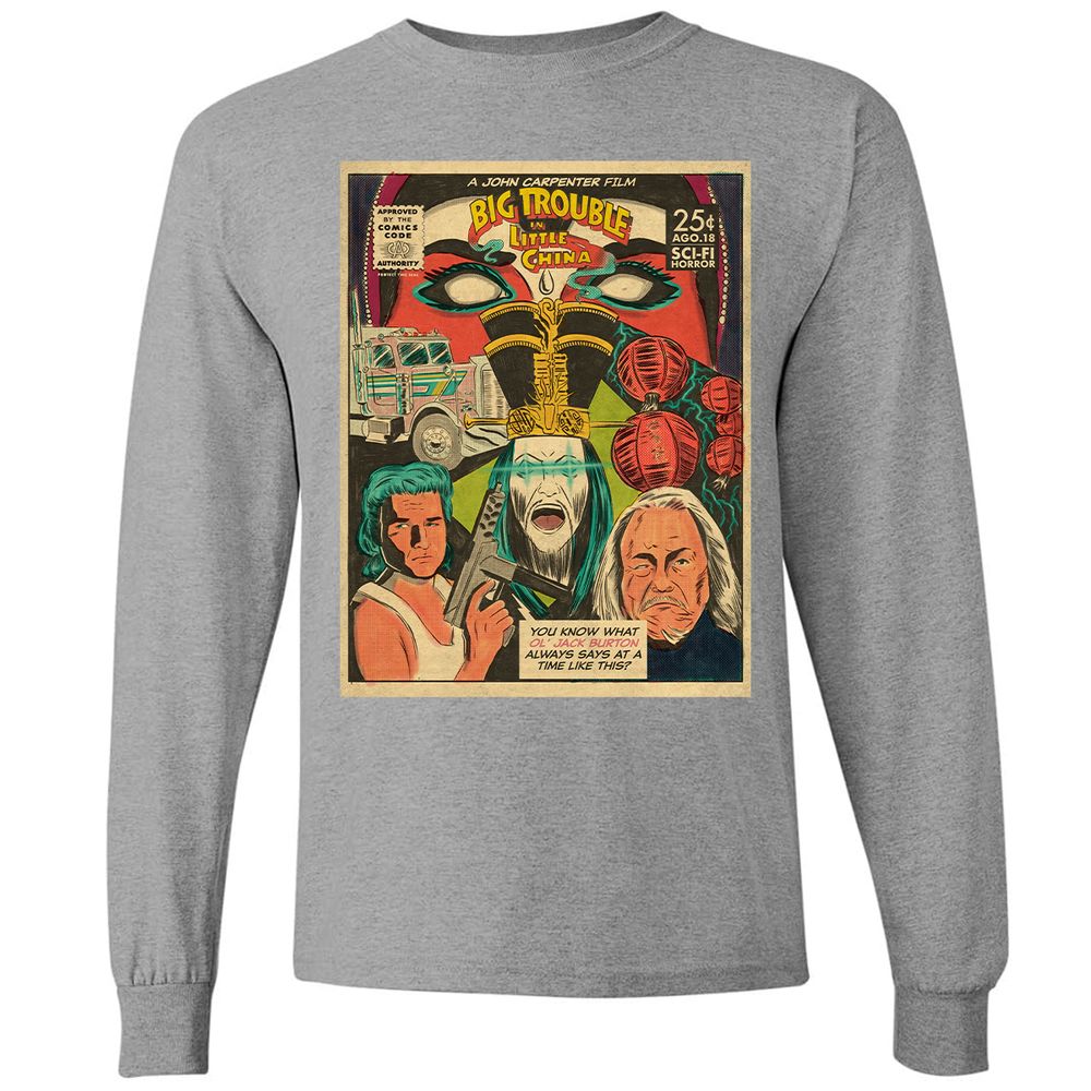 Long Sleeve T-Shirt - MDCLPNKG - Graphite Heather - 6