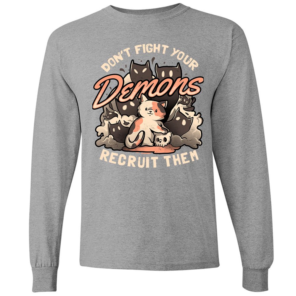 Long Sleeve T-Shirt - CJQBHRT6 - Graphite Heather - 6